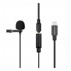 میکروفون یقه ای با سیم سارامونیک مدل LavMicro U1B رابط Lightning